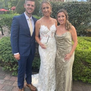 Jenny yoo dahlia sage green dress